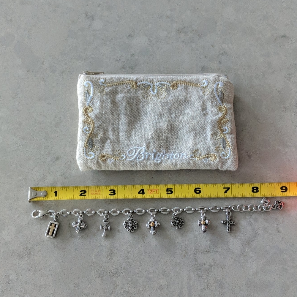 Brighton Cross charm bracelet